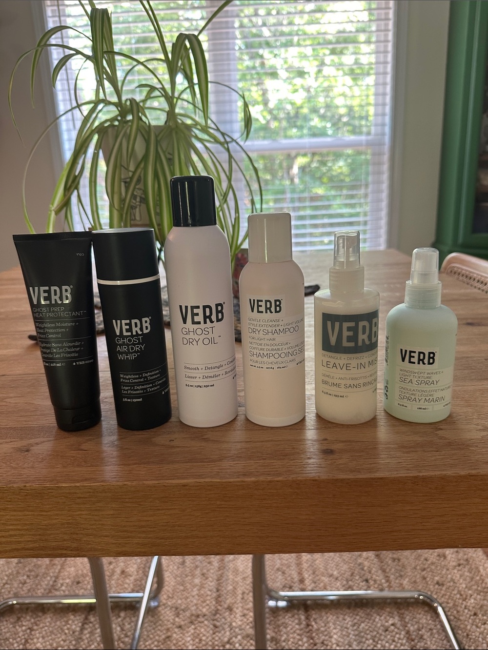 VERB Women’s Hair Care Set – White and Black Styling & Sea Spray Collection